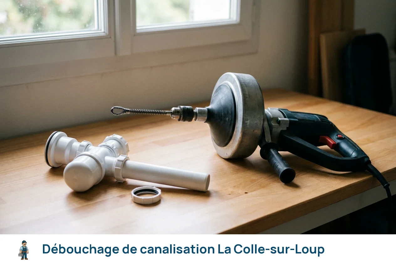 Débouchage de canalisation à La Colle-sur-Loup