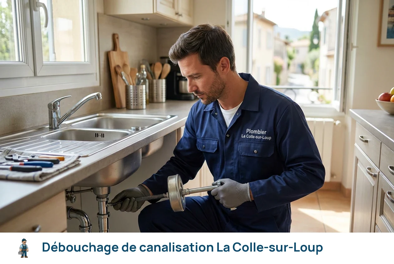 Débouchage de canalisation à La Colle-sur-Loup