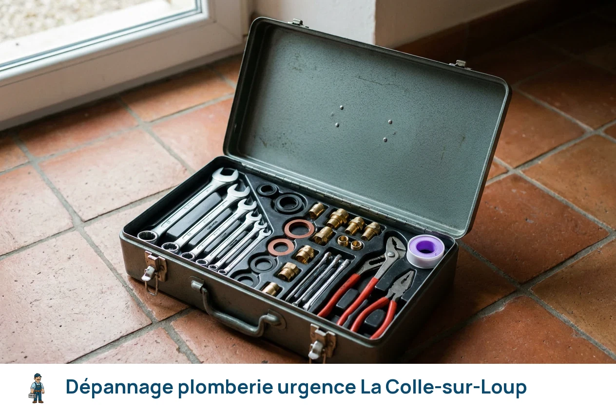 Dépannage plomberie urgence à La Colle-sur-Loup