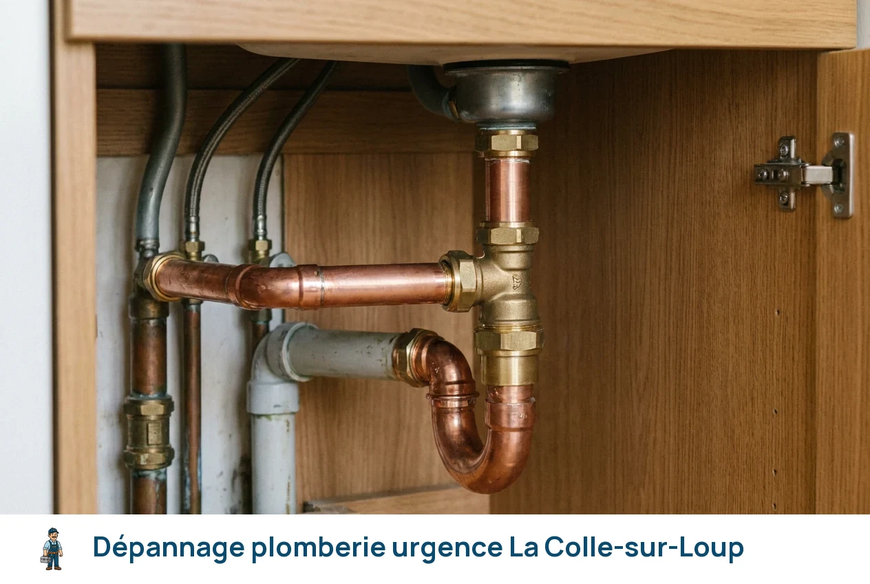 Dépannage plomberie urgence à La Colle-sur-Loup