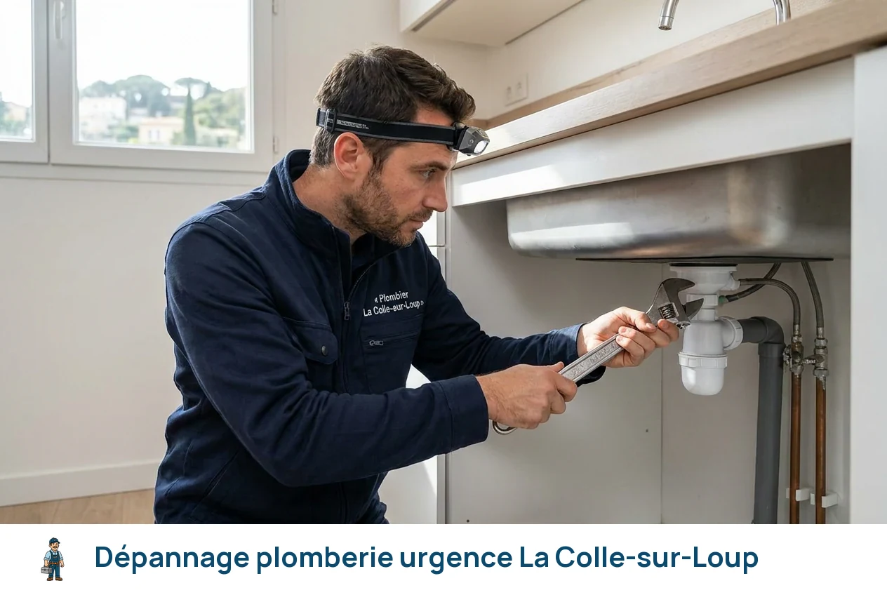 Dépannage plomberie urgence à La Colle-sur-Loup