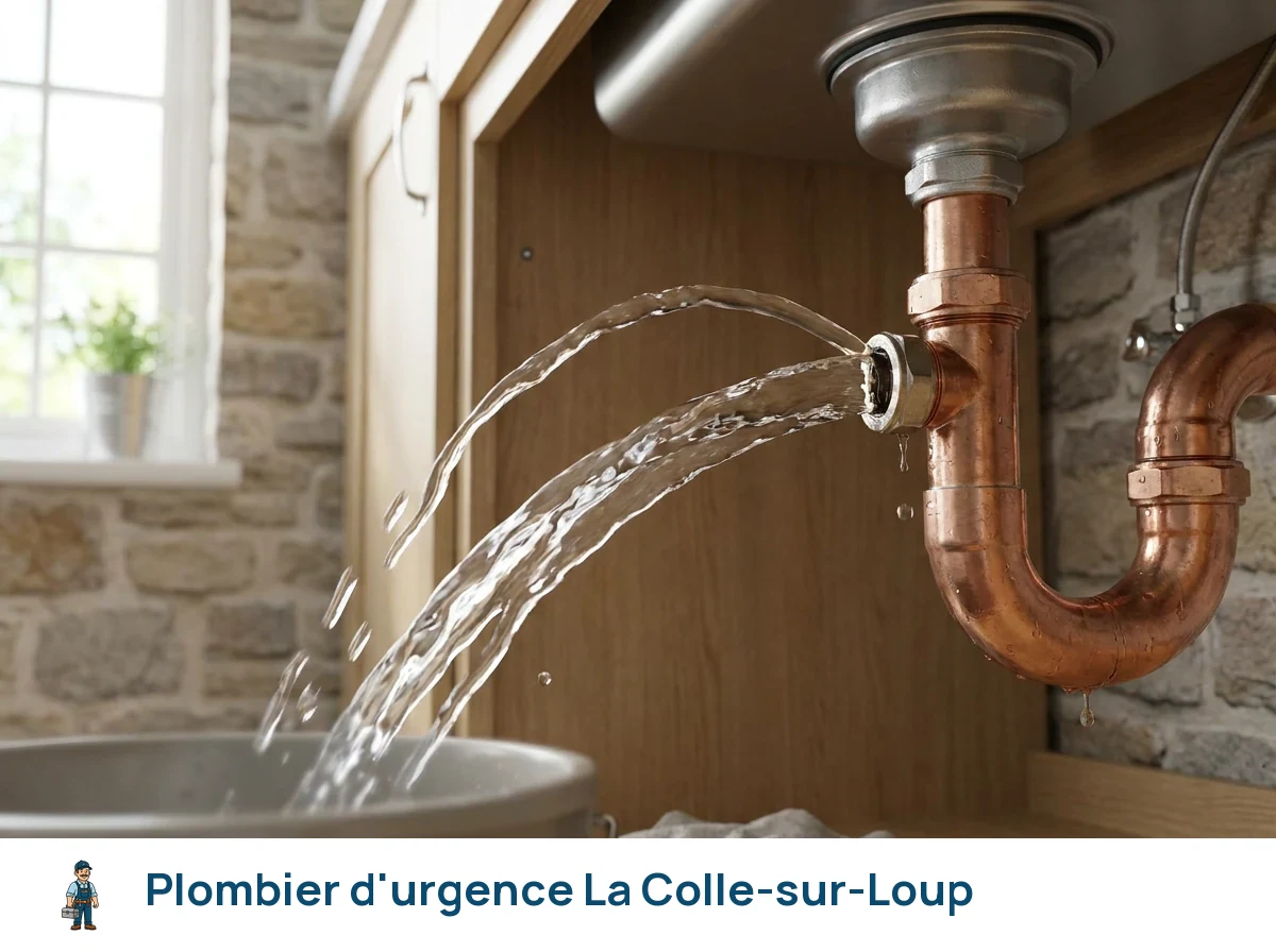 Plombier d'urgence à La Colle-sur-Loup