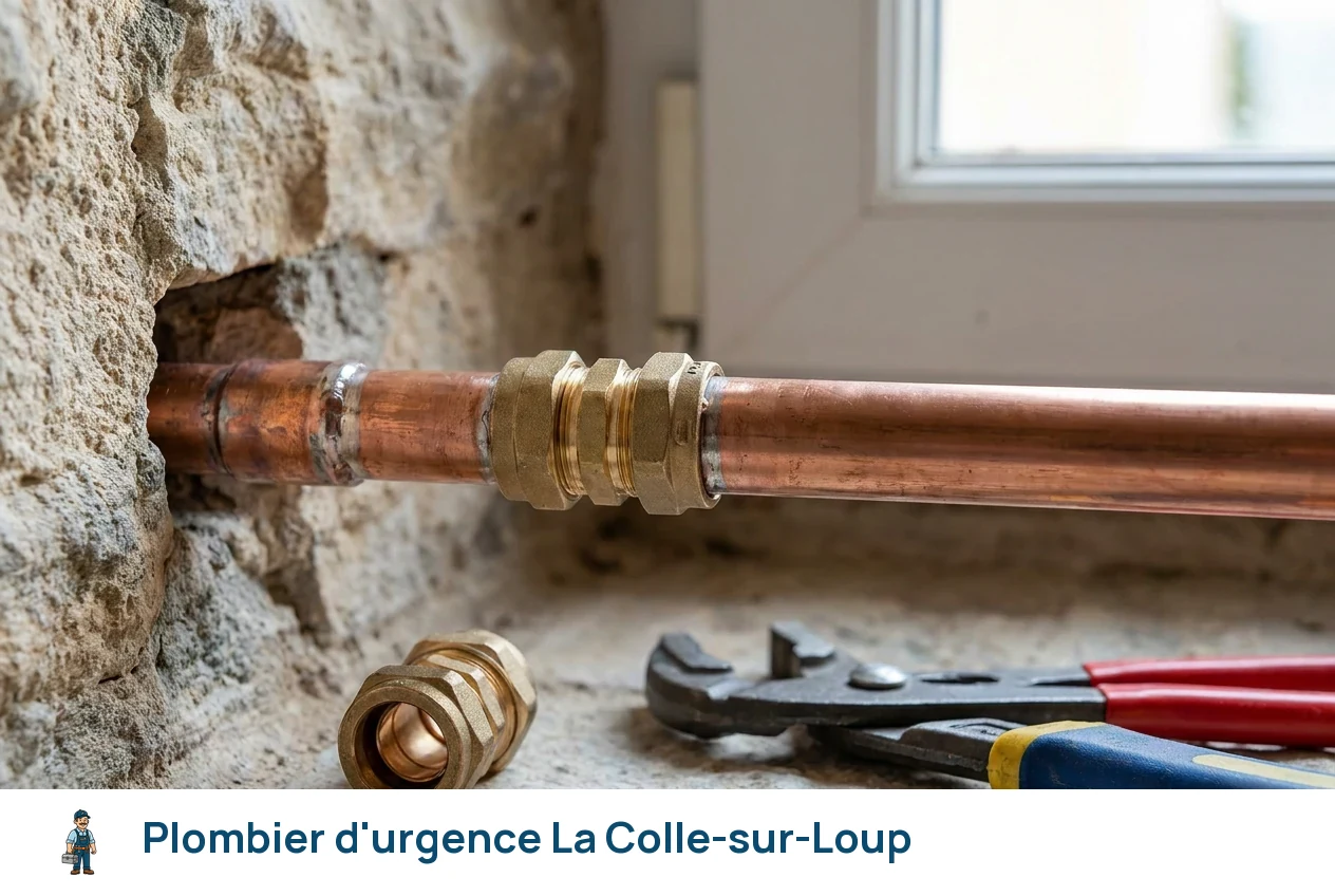 Plombier d'urgence à La Colle-sur-Loup