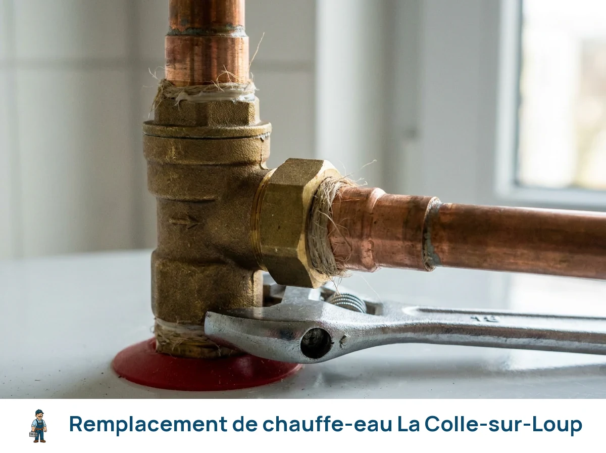 Remplacement de chauffe-eau à La Colle-sur-Loup