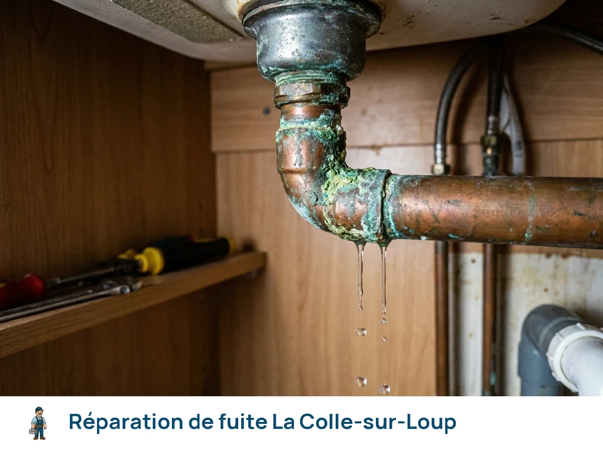 Réparation de fuite à La Colle-sur-Loup